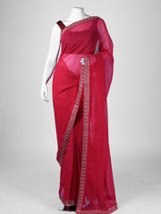 Embroidered Art Silk Saree
