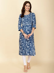 Printed Cotton Kurta