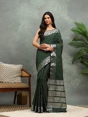 Zaari Border Art Silk Saree