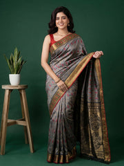 Woven Design Art Silk Saree