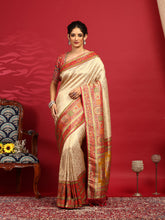 Embroidered Dola Silk Saree