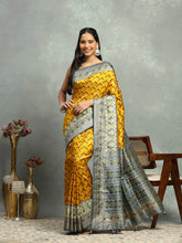 Digital Printed Art Silk Saree