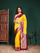 Plain Crepe Saree