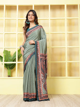 Digital Printed Crepe Saree