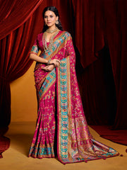 Digital Printed Art Crepe Saree