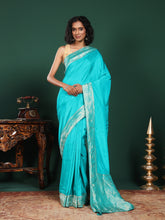 Woven Design Cotton Blend Saree