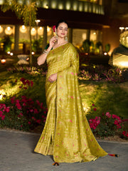 Sequence Embroidery Art Silk Saree