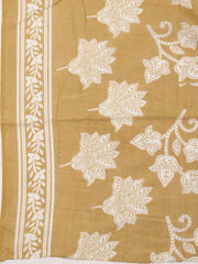Digital Printed Cotton Blend Unstitched Suit With Dupatta