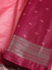 Woven Chanderi Unstitched Suit Piece With Dupatta