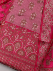 Woven Chanderi Unstitched Suit Piece With Dupatta