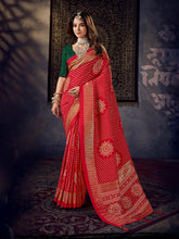 Printed Art Silk Saree