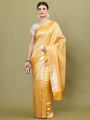 Zari Jaal Brocade Handloom Woven Saree