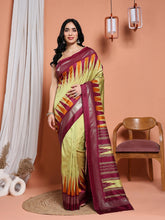 Digital Printed Art Silk Saree