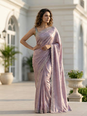 Embroidered Georgette Saree