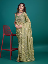 Sequence Embroidery Georgette Saree