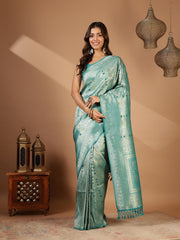 Woven Design Art Silk Saree