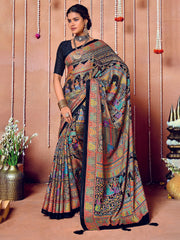 Printed Art Silk Saree