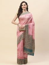 Digital Printed Handloom Saree