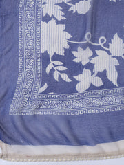 Printed Cotton Blend Unstitched Suit With Dupatta