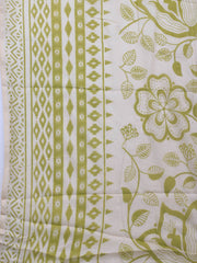 Printed Cotton Blend Unstitched Suit With Dupatta