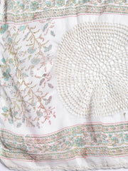 Printed Cotton Blend Unstitched Suit With Dupatta