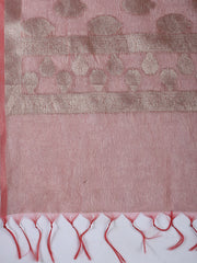 Neck Embroidery Tissue Unstitched Suit With Dupatta