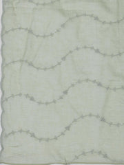 Printed Cotton Blend Unstitched Suit With Dupatta