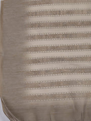 Neck Embroidery Chanderi Unstitched Suit With Dupatta