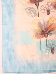 Gota Embroidery Chanderi Unstitched Suit With Dupatta