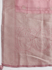 Embroidery Art Silk Unstitched Suit With Dupatta