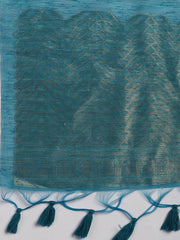 Woven Chanderi Unstitched Suit Piece With Dupatta