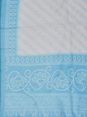 Peinted Cotton Blend Unstitched Suit With Dupatta