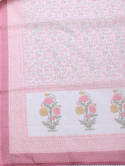 Printed Linen Unstitched Suit With Dupatta