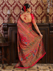 Jamawar Woven Dola Handloom Saree