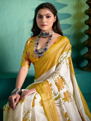 Digital Printed Georgette Saree