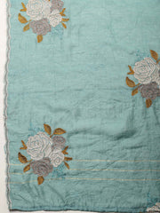 Printed Cotton Blend Unstitched Suit Piece With Dupatta