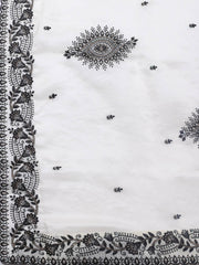 Neck Embroidery Organza Unstitched Suit Piece With Dupatta