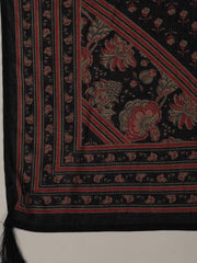 Neck Embroidered Cotton Blend Unstitched Suit Piece With Dupatta