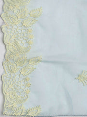 Cotton Blend Unstitched Suit Piece With Dupatta