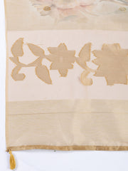 Embroidered Tissue Unstitched Suit With Dupatta