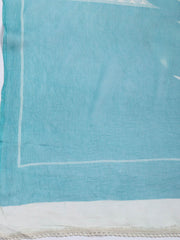 Printed Cotton Blend Unstitched Suit With Dupatta