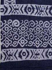 Printed Cotton Blend Unstitched Suit With Dupatta