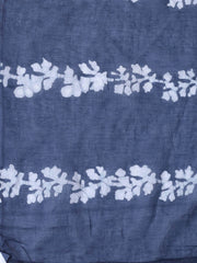 Printed Cotton Blend Unstitched Suit With Dupatta