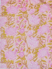 Printed Cotton Blend Unstitched Suit With Dupatta