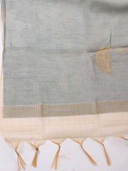 Jamdhani Chanderi Unstitched Suit Piece With Dupatta