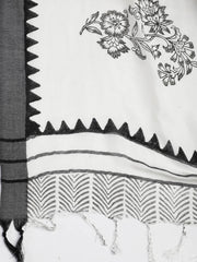 Neck Embroidered Cotton Blend Unstitched Suit With Dupatta