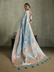 Woven Design Satin Silk Saree