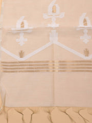Jamdani Chanderi Unstitched Suit Piece With Dupatta