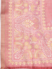 Neck Embroidered Cotton Blend Unstitched Suit With Dupatta