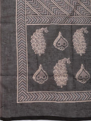 Printed Cotton Blend Unstitched Suit Piece With Dupatta